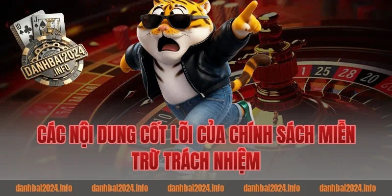 Các Nội Dung Cốt Lõi Của Chính Sách Miễn Trừ Trách Nhiệm